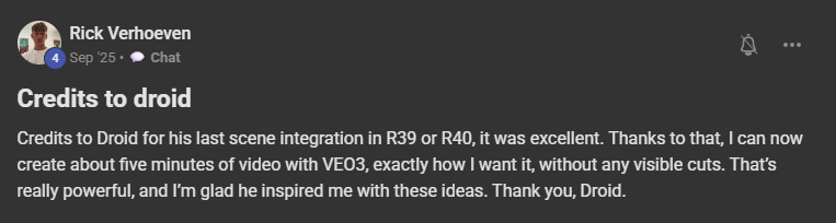 Testimonial screenshot